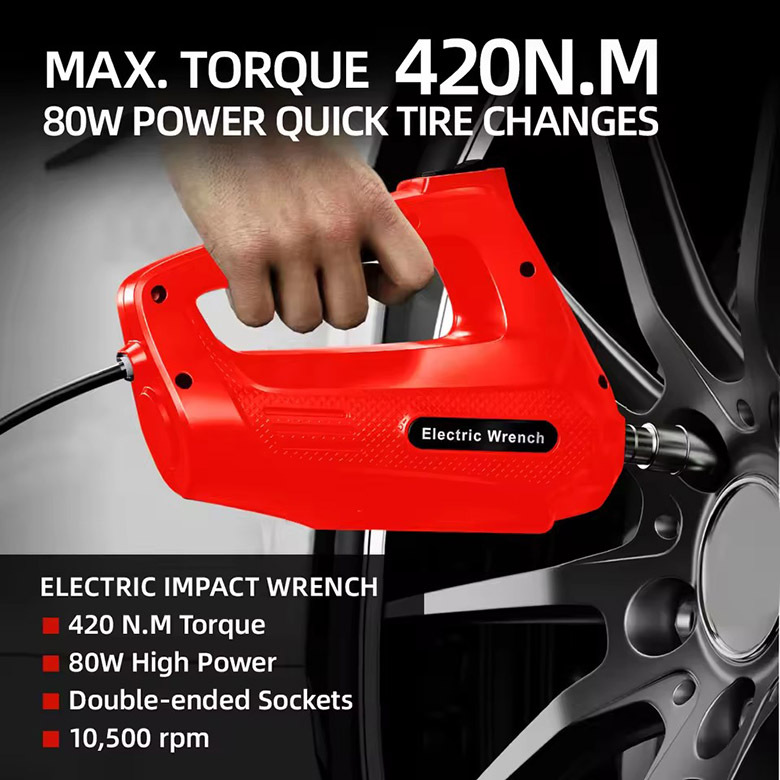 12V Electric 0kg Piece Set 5-Ton Portable Car Tire Changing Tool Exclusively for Ford Focus Mk3 for Cross-Border Sales