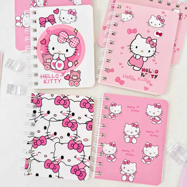 A7 Coil Ben Simple Ins Style Cartoon Series Notepad Primary School Girl's Heart High-face Value Portable Notebook