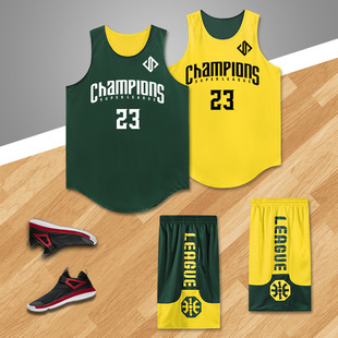 Basketball uniform suit men's and women's autumn short sleeve competition training team uniform DIY children's jersey printing breathable