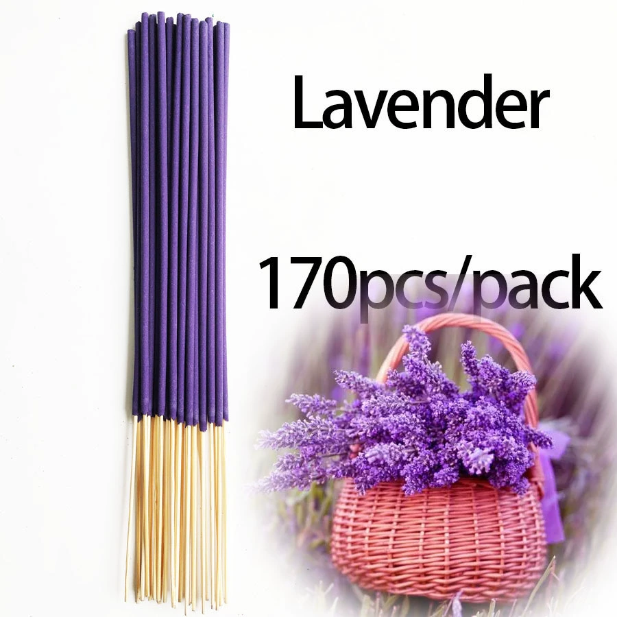 24/73/170 aromatherapy sticks, cross-border household bamboo stick incense, various flavors, optional quantity, can be customized with temu labeling