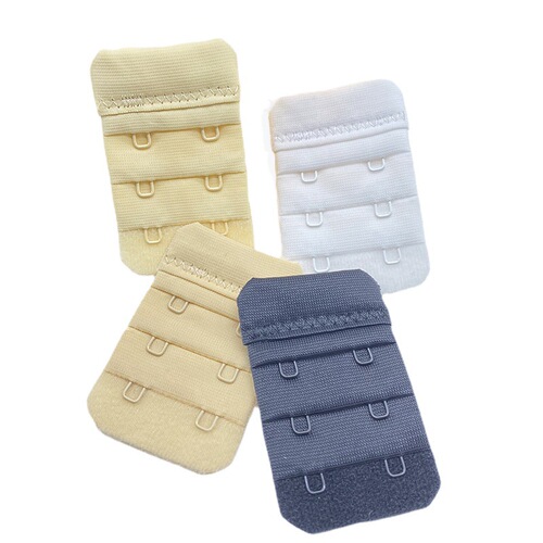 A large number of bra accessories 3.8cm nylon fur bottom sewing extension buckle black and white skin color bra extension buckle