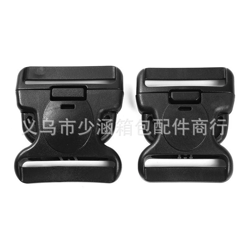 Фабрика 51 ~ 60 мм черная пластиковая пряжка ремня Ювелирная Регулировка Пряжка двойного страхования поставка пряжки