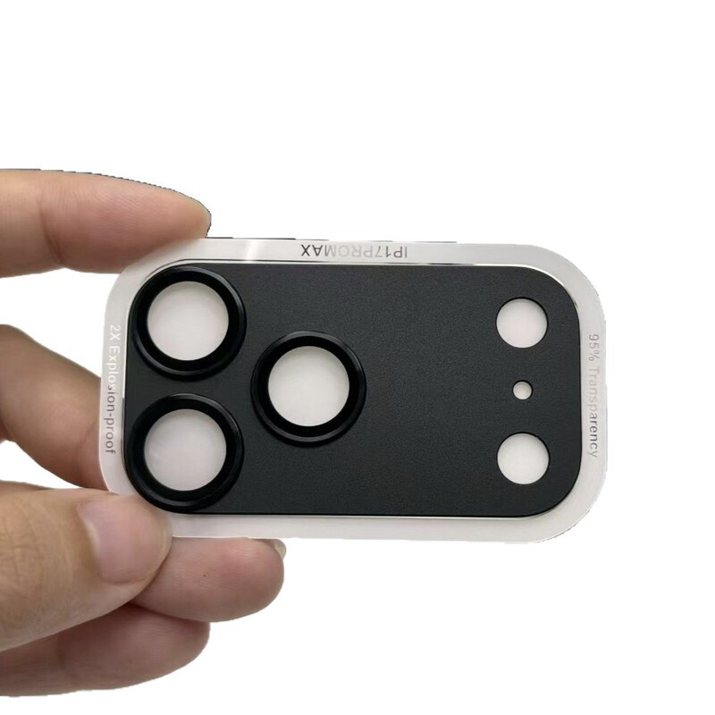 适用iPhone17promax镜头膜磨砂铠甲一体玻璃苹果17pro后摄保护膜|undefined