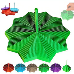 Expanded Sensory Fidget Star 扩展感官烦躁之星 六边形带手柄
