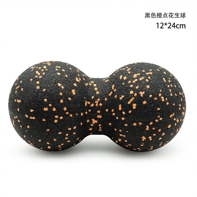 筋膜ボール高硬度ピーナッツボール筋肉頚椎バックマッサージリラクゼーションヨガフットマッサージボールフォームローラー|undefined