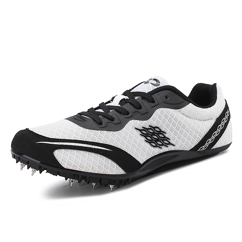 Nuevos zapatos de pista zapatos de entrenamiento de malla transpirable hombres y mujeres zapatos de pista de entrenamiento estudiante deportes zapatos de uñas