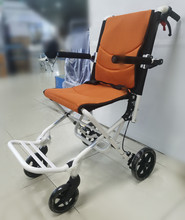達洋超輕旅行飛機輪椅 折疊輕便鋁合金老人殘疾人便攜手推代步車