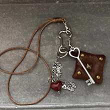 原创百搭小众设计感中古长款项链毛衣链包挂链多功能挂链