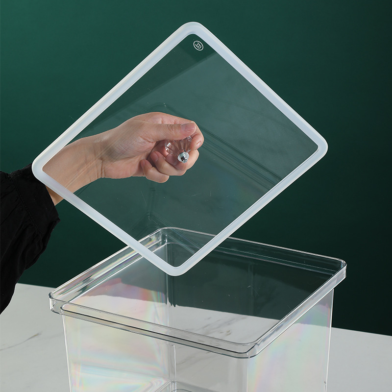 スーパーマーケットのばら売り食品密封箱鮮度保持箱スナック炒め物乾燥果箱防塵透明アクリル密封箱|undefined