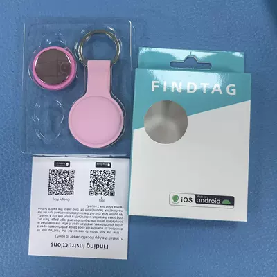 GPS Locator Global Locator Airtag Anti-Lost - pink-anti-detection-universal-model-global-positioning-and-battery-life-for-one-year