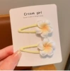 Egg flower water droplet clip [card installation 2 pieces set]