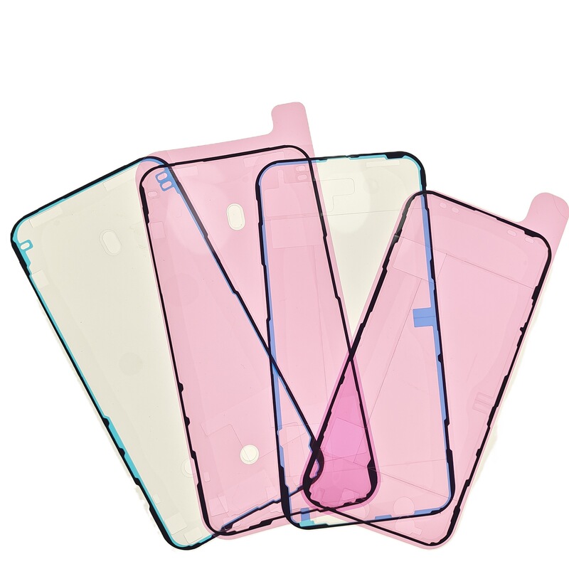 Original three-layer red film waterproof adhesive light blue film integrated sealing dust-proof frame adhesive for Apple iPhone