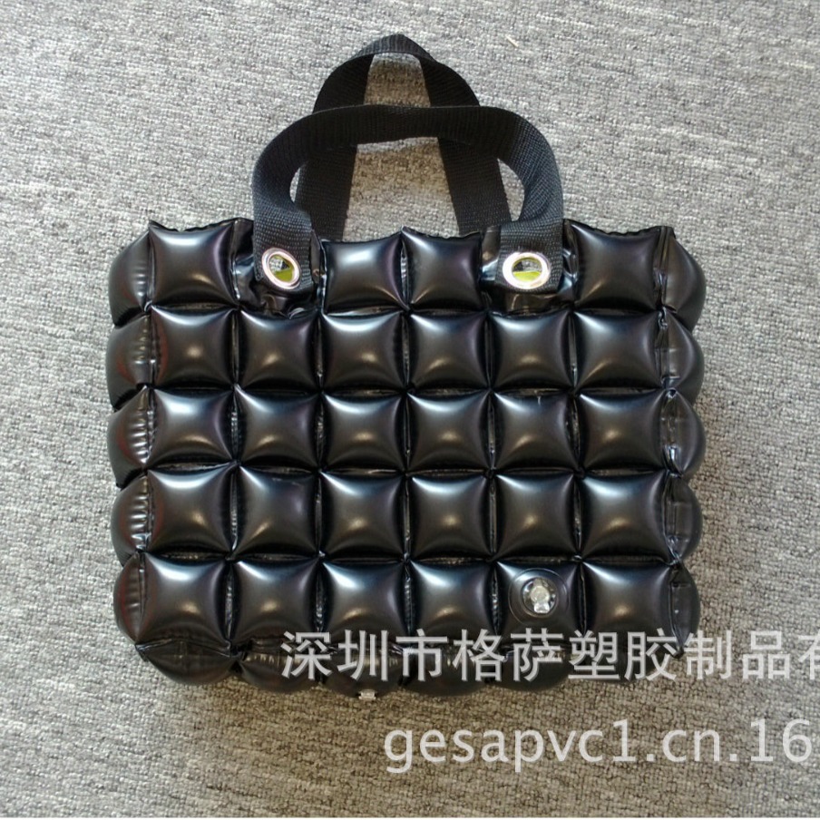 【厂家直销 】PVC袋 充气袋子 充气沙滩泡泡袋 充气包包