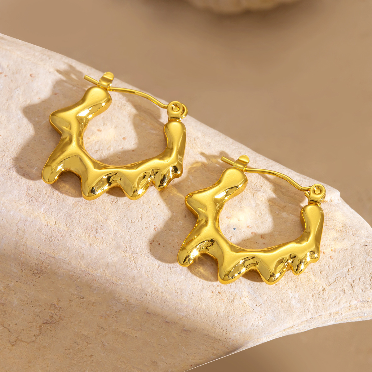 Eh117 earrings gold