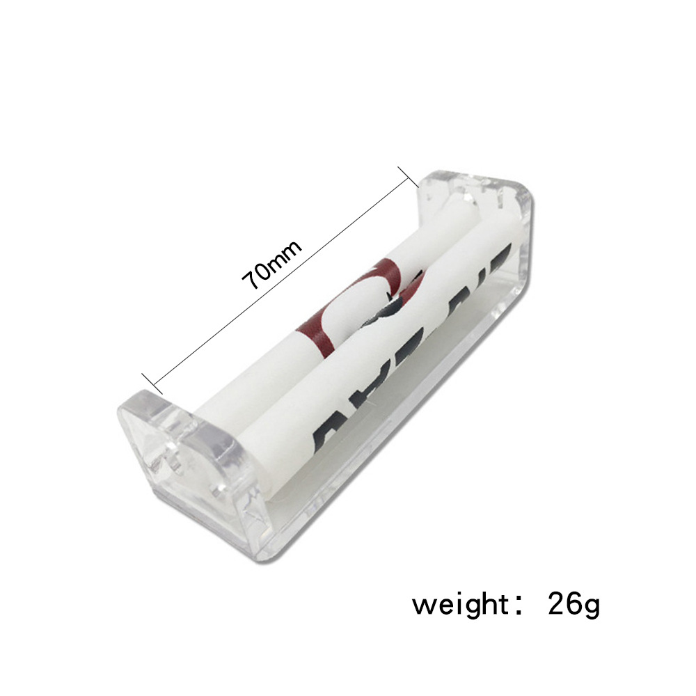 70/78/110mm亚克力塑料卷烟器 老人头手动填烟器 拉烟器卷烟配件