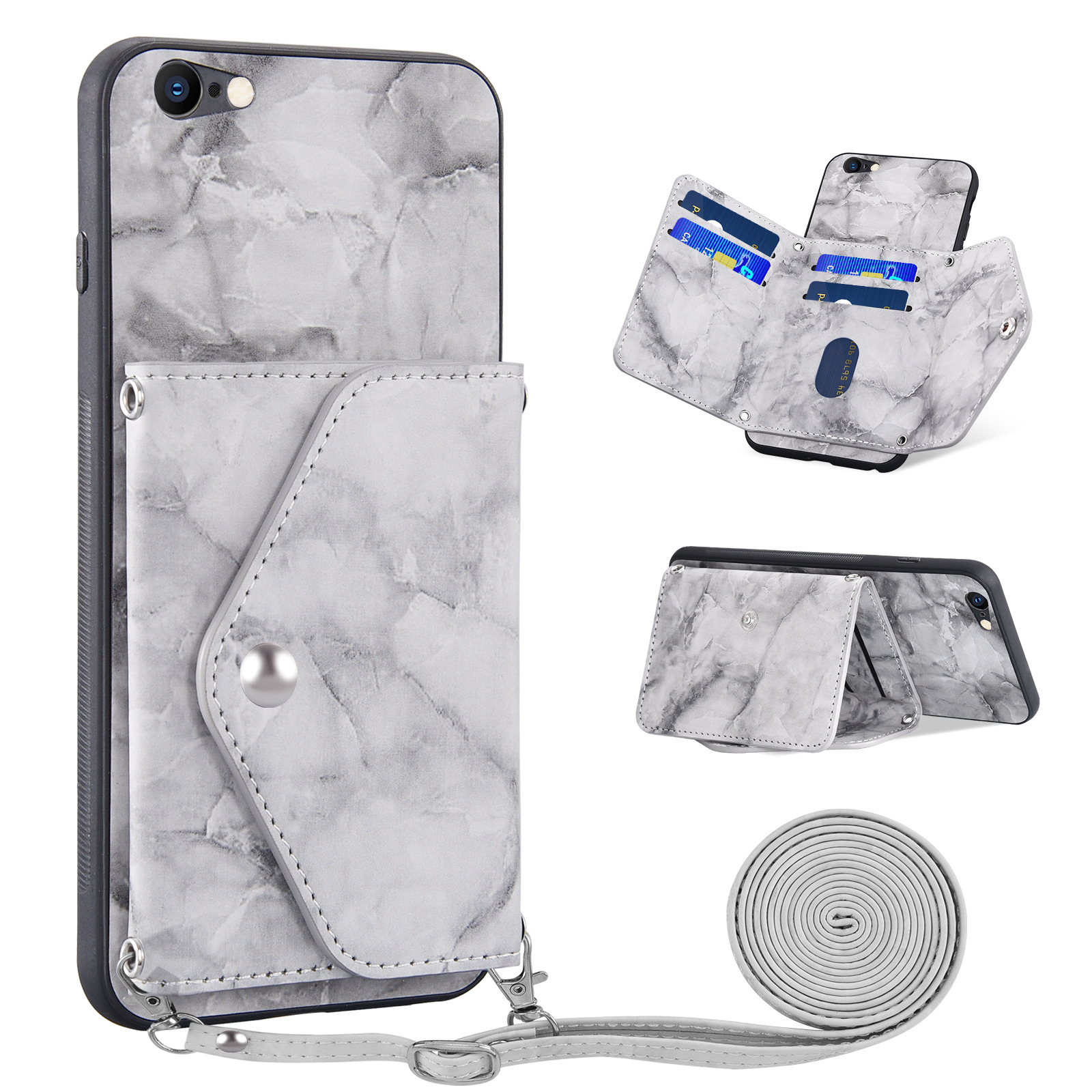Étui de protection en silicone pour téléphone 14, 13proMAX, pour femmes, tendance, étui pour cartes Apple, 12mini_voghion.com