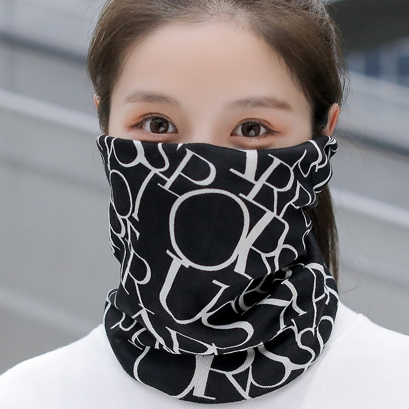 Sombrero de montaje de moda coreana para hombres y mujeres otoño invierno grueso gorro de luna máscara de ciclismo a prueba de viento image 21