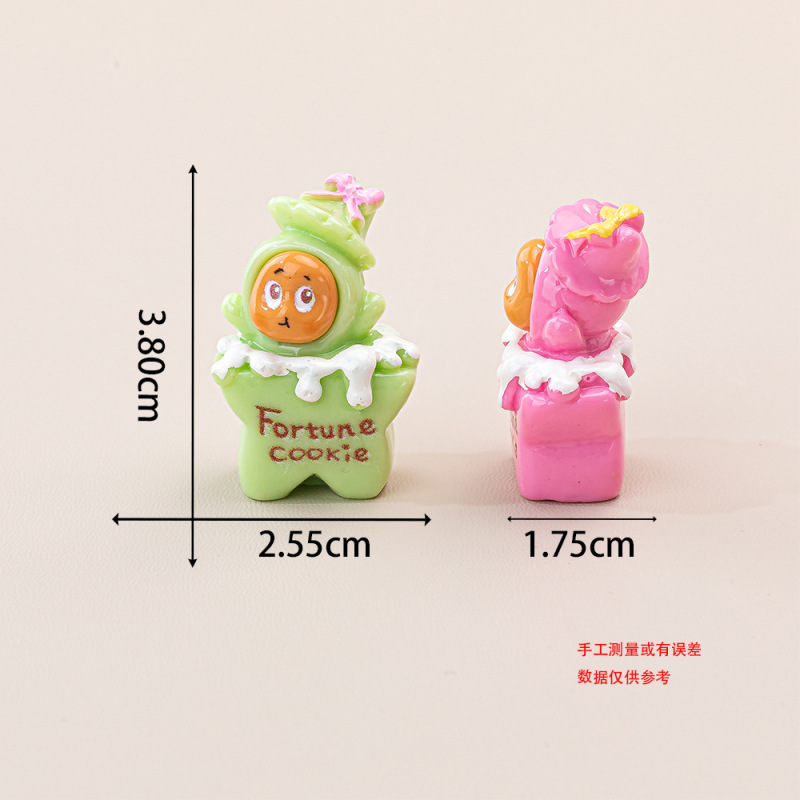 スターウィッシングクッキーかわいい diy ジュエリーアクセサリークリエイティブ樹脂装飾小さな装飾品ブラインドバッグ卸売|undefined