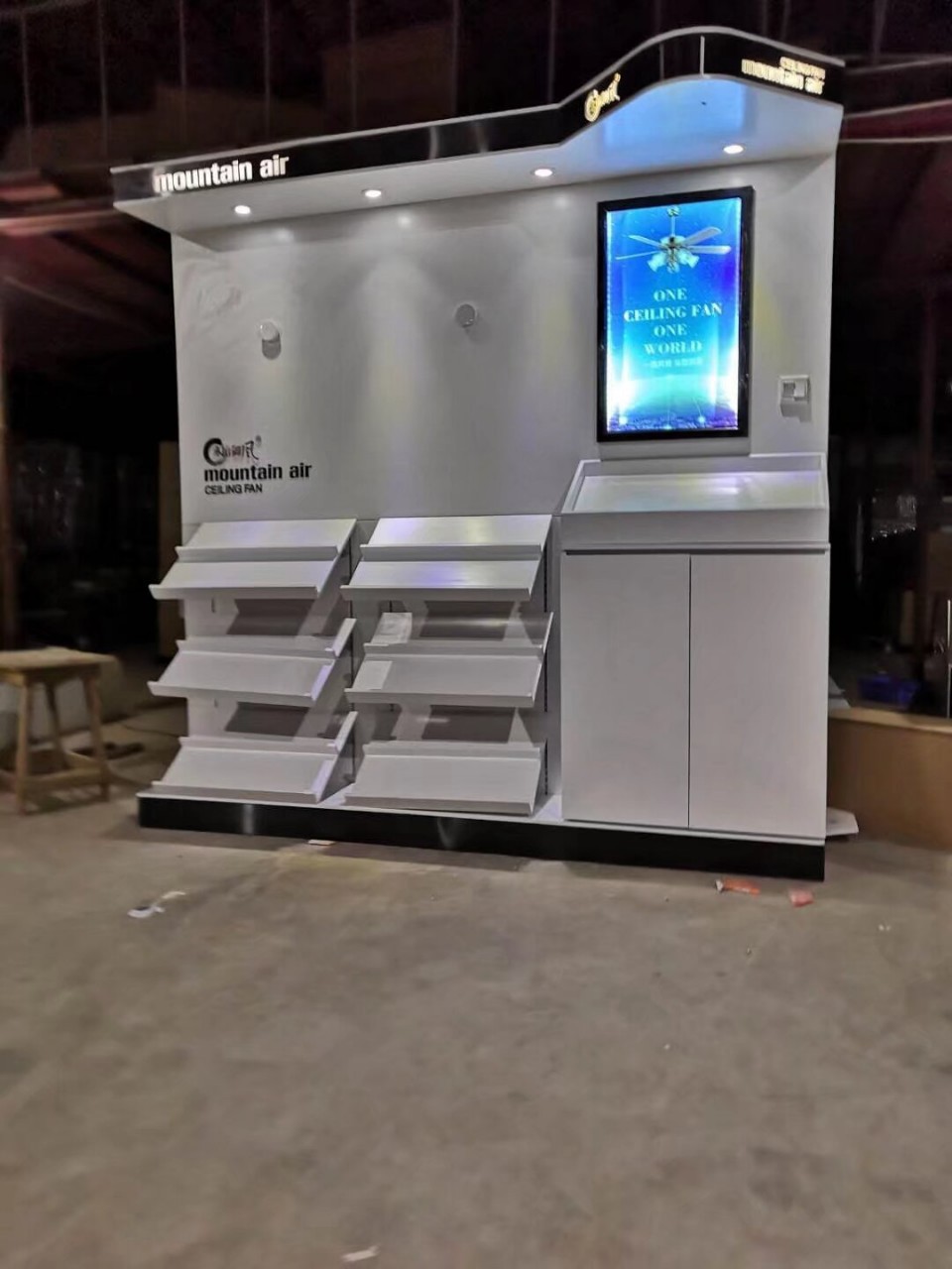 净水器展示柜  净水器展架  家用电器展柜  热水器空调展架