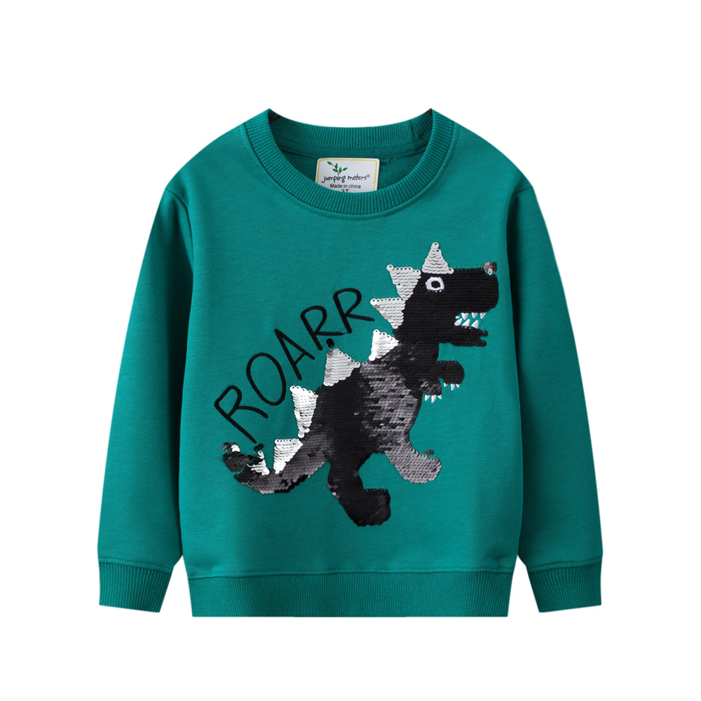 Fashion Letter Dinosaur Cotton Hoodies & Sweaters display picture 1