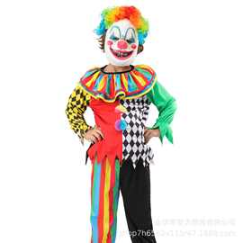万圣节马戏团小丑服装话剧表演服装气氛生日恶搞小丑儿童马戏团