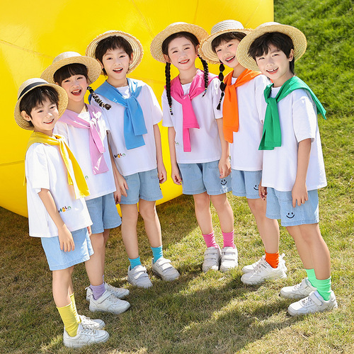 Children's performance costumes for the June 1st Children's Day, kindergarten uniforms, graduation photos class uniforms, choir costumes, student cheerleading team group school uniforms