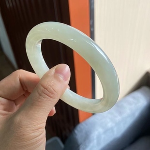 Jin Yu Tang Xinjiang Hotan Yu shallow ice sunny bracelet ring mouth: 58 diversity, one diversity, one