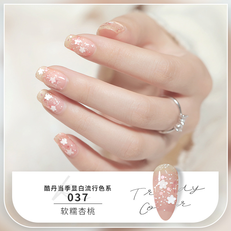 Cooldan esmalte de uñas de color sin hornear esmalte de uñas de larga duración de secado rápido para niños y mujeres embarazadas a base de agua desgarrable esmalte de uñas de verano