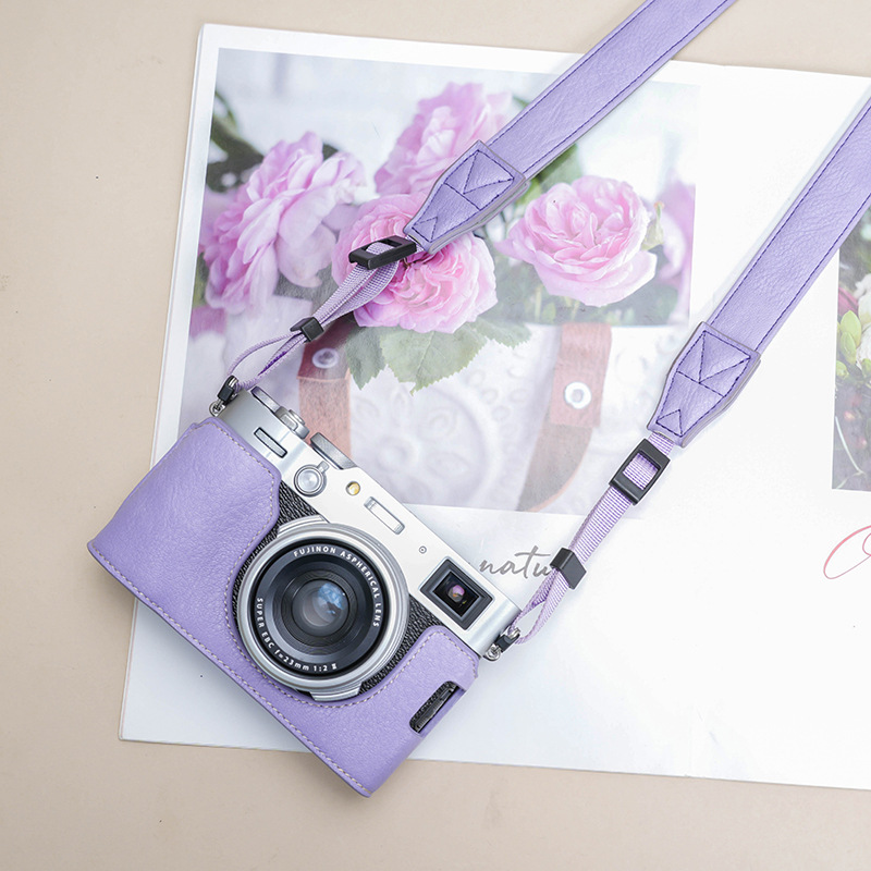 Funda protectora Fuji XS20 Bolsa para cámara XS10 Funda de cuero de segunda generación XH2S Bolsa base XT5X100VI Accesorios