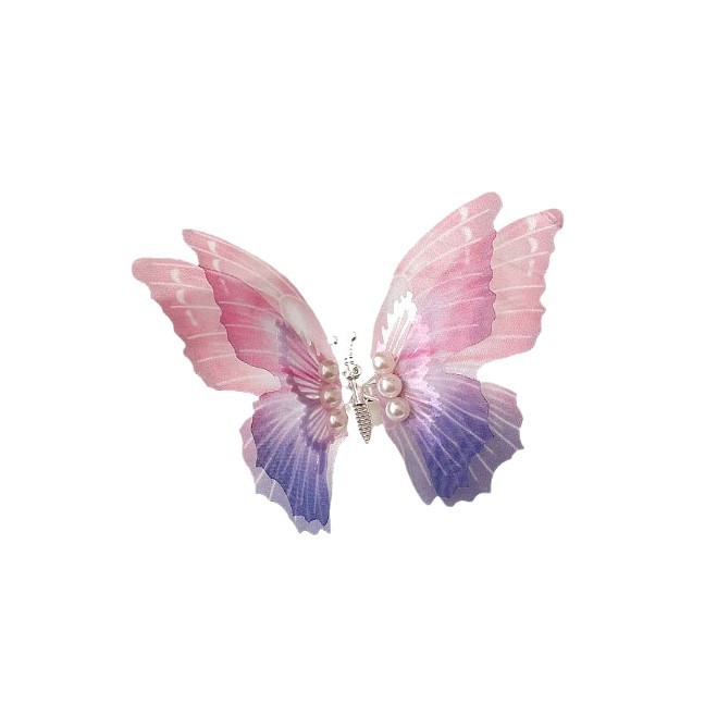 Niños diamante mariposa clip de cabello se moverá clip de cabello para niñas lateral frangeo clip clip de estilo antiguo clip de ropa china