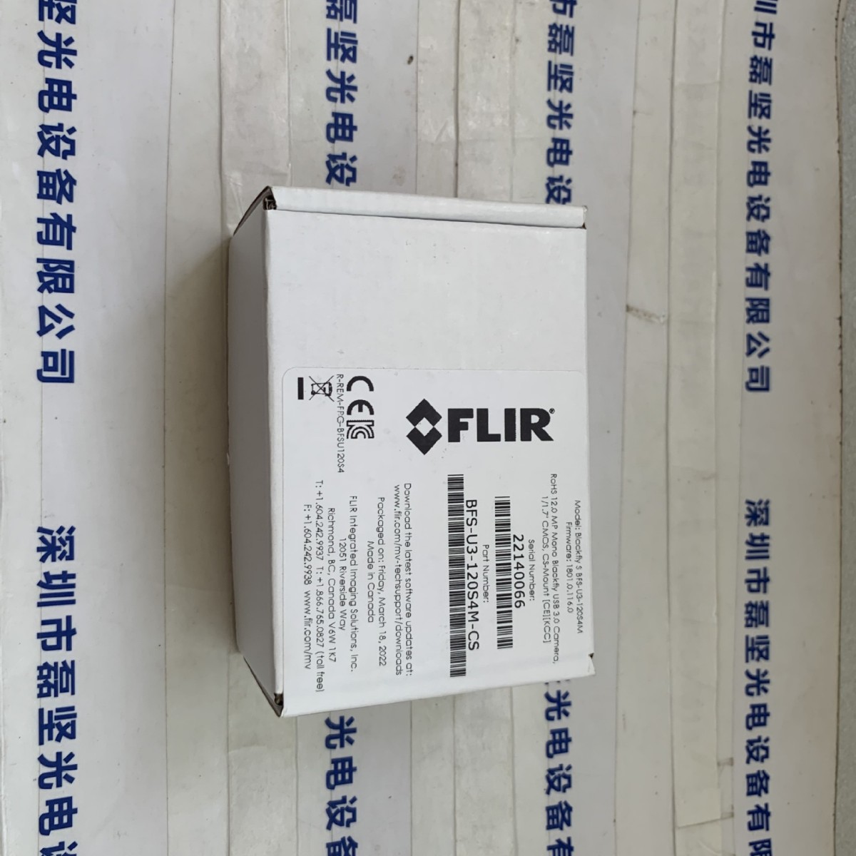 FILR菲力尔 工业相机  BFS-U3-120S4M-CS