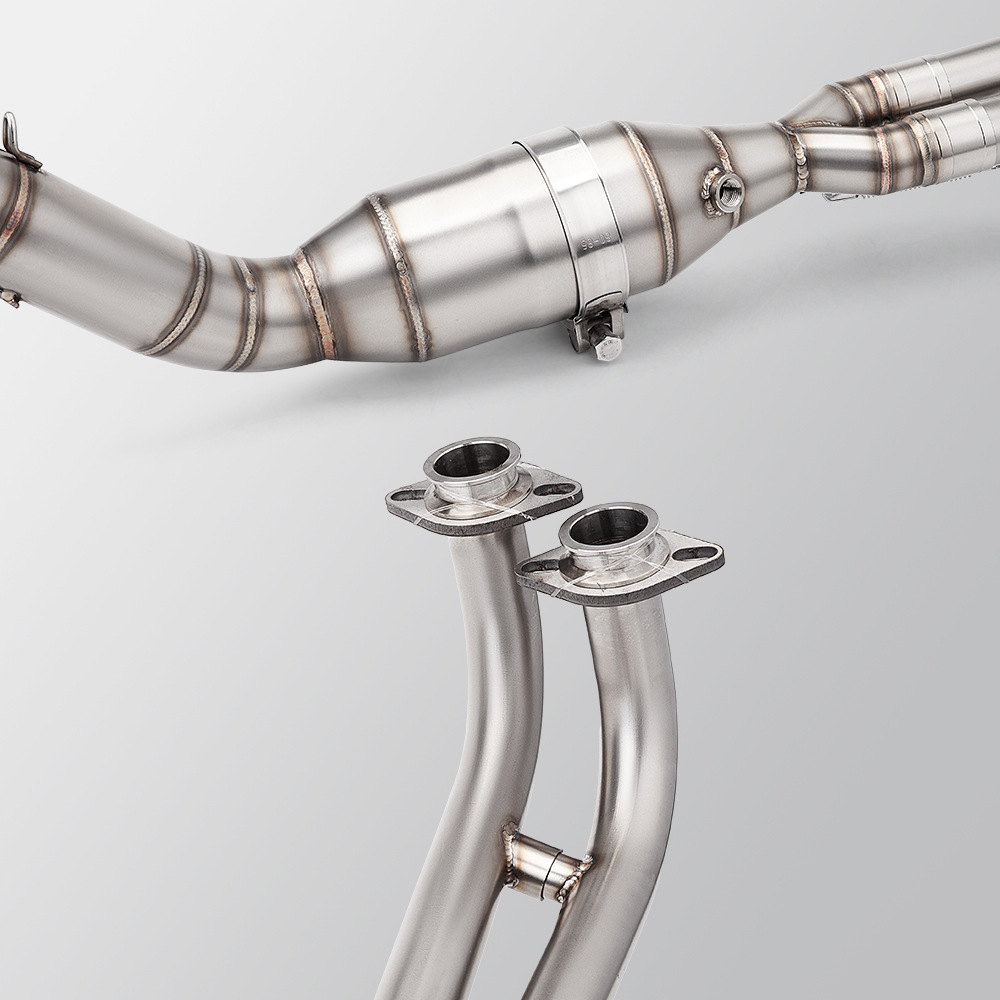 TMAX 530 560 front and end muffler motorcycle scooter full-section exhaust pipe modification 2016-2025