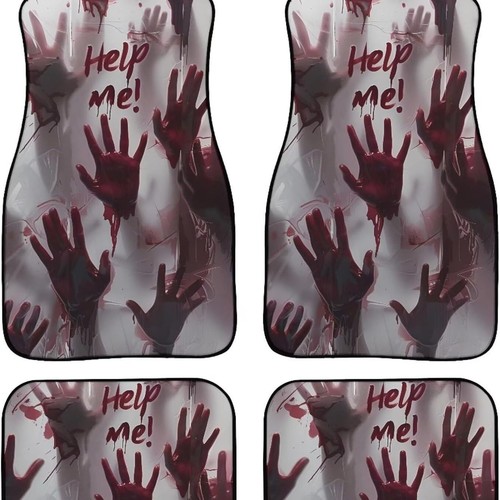 Temu Crystal Fleece Universal Car Mat Carpet Amazon Cross-border JIT American Flower Butterfly Anti-slip