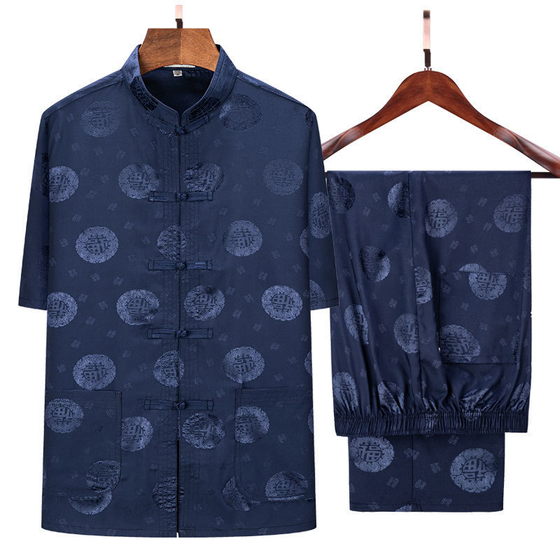 라운드 T#3 푸-네이비 블루