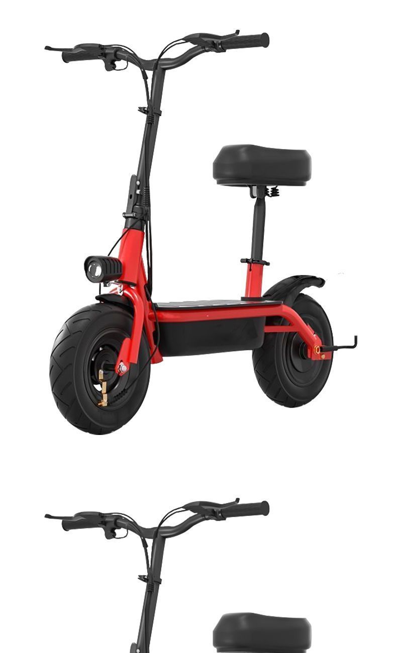 Berk Electric Scooter Foldable Mini Two-Wheel Portable Scooter Adult