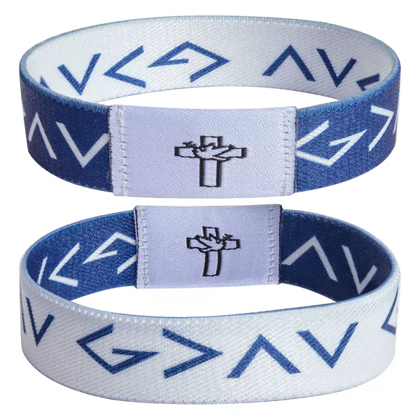 Navy Blue-Cross Peace Dove