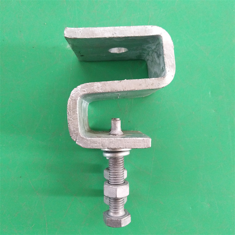 接头盒固定件 S型角钢塔固定件 热镀锌扁铁角钢塔接头盒夹板 厂家