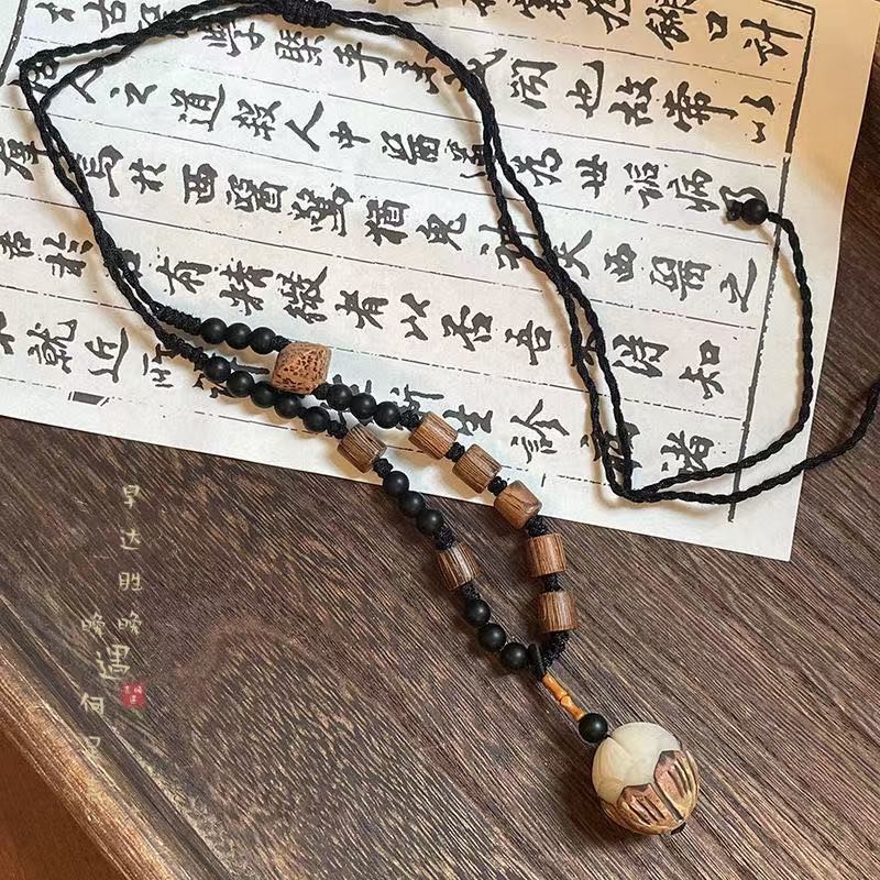 백옥보리 목걸이