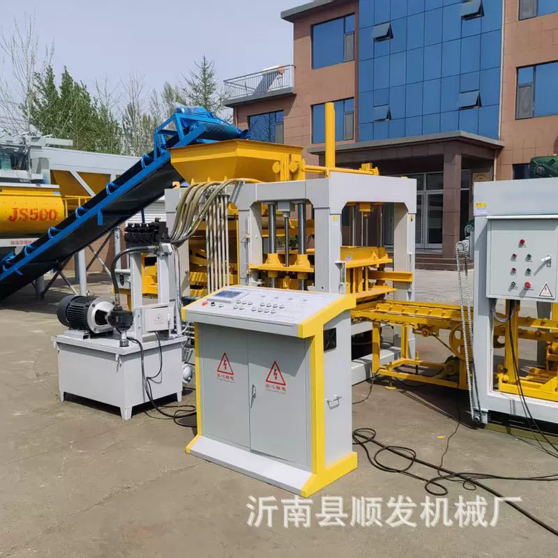 顶配版6-15B型混凝土水泥空心砖机水泥制砖机免烧制品砖头