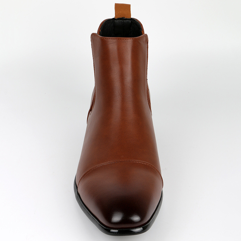 Übergroße Herrenschuhe Retro-Mode lässige Herrenstiefel_voghion.com