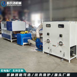 供应双口充棉机出口 玩具加工送棉填充机厂家 碎棉充棉机组合图片