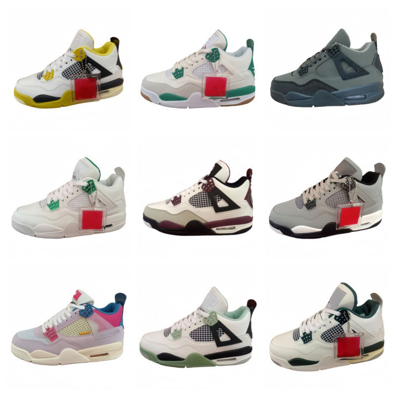 Putian Korean-Style Aj4 Mid-Top High-Appearance Fashion Trendy Versatile Sports Casual Basketball Shoes Cross-Border Direct Sales