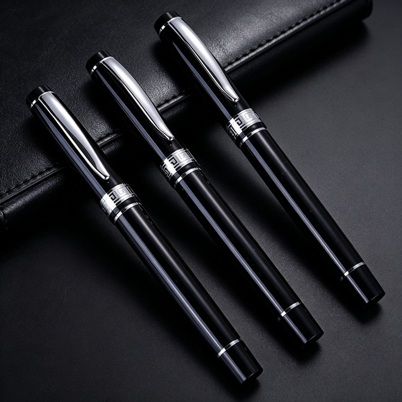 Business gift pens, high-end conference and office pens, metal-engraved neutral pens, corporate commemorative ballpoint pens, customizable