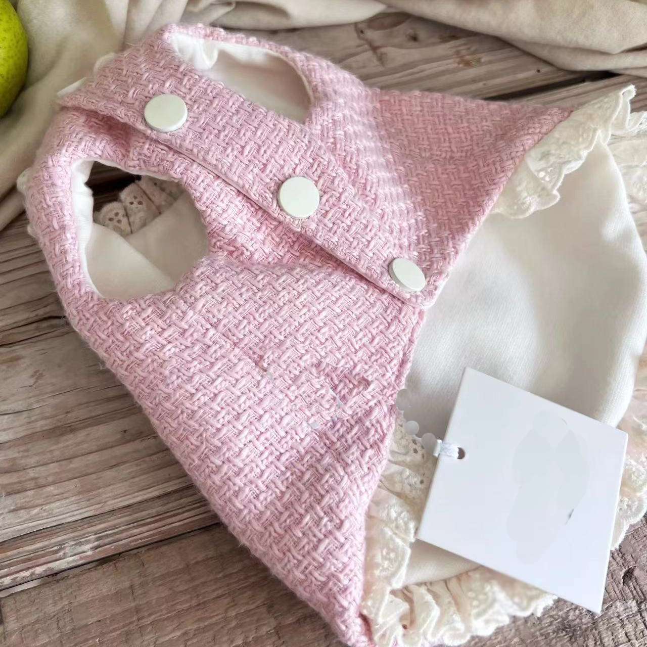 개 옷 가을, 겨울 두꺼운 고양이 공주 드레스 핑크 향기로운 스타일 작은 개 테디 애완 동물 BICHON FRIZE