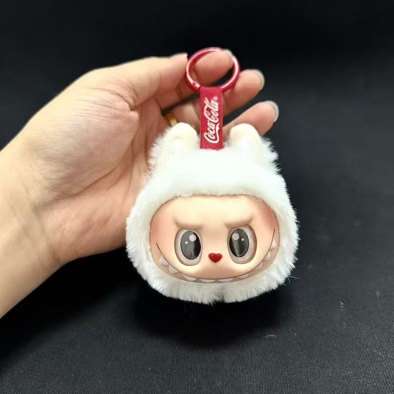 クロスボーダーラブブビニール小頭ぬいぐるみヘッドペンダントラブブキーホルダー醜くてかわいい人形|undefined