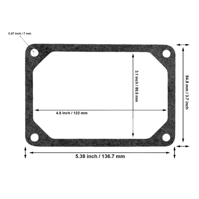 4-pcs 272475S Junta 692285 272475, se adapta al modelo 21B706, 21B707