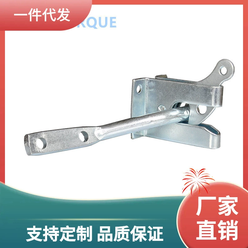 ✅篱笆栅栏锁扣自动锁定插销栅栏木门园林农牧场户外锁扣宠物门