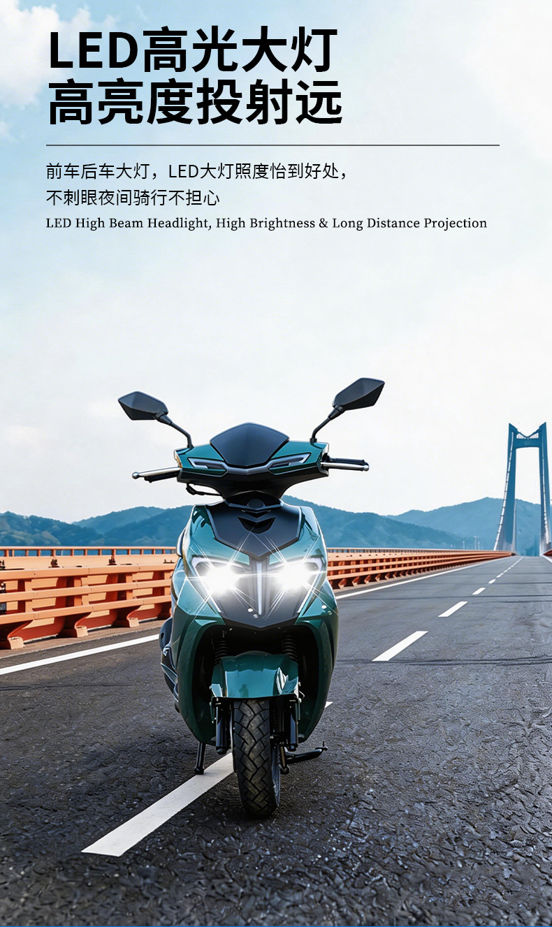 Foreign Trade Jinrui Motorcycle Factory Directly Supplies Fuel-Efficient Gasoline-Powered Three-Wheeled Scooters, a Magical Vehicle That Saves Fuel