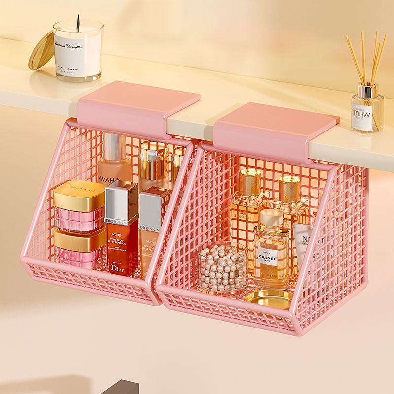 Mirror cabinet storage rack, under-mirror shelf, bathroom cabinet tiered rack, makeup mirror cabinet storage rack, under-mirror hanging rack Mirror cabinet storage rack, under-mirror shelf, bathroom cabinet tiered rack, makeup mirror cabinet storage rack, under-mirror hanging rack