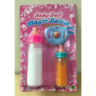 Cross-border Children's Play-house Toy Magic Bottle Pacifier suit Liquid Disappearance Magic Juice Bottle Doll Accessories